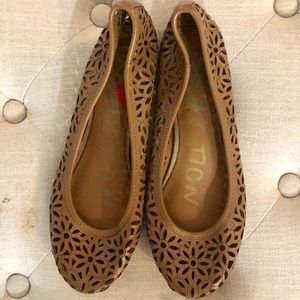 Kenneth Cole Reaction Flats cognac/brand new (6)